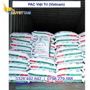 PAC 31 Việt Trì (Poly Aluminium Chloride), bao 25kg